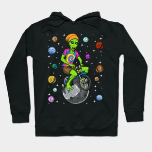 Psychedelic Space Alien Hippie Hoodie